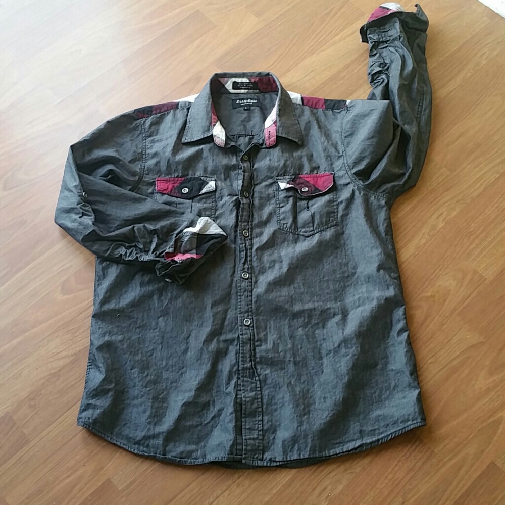 Gunmetal Black Dress shirt